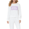 Spiritual Gangster Women's Happy Crop Sweatshirt Stone