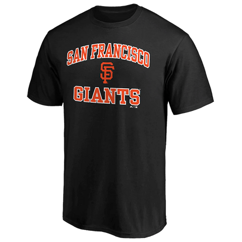 Men's Giants Cotton Heart and Soul Tee