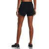 Under Armour Women's Fly By 2.0 Short 001-Black/Reflective Alt View Rear