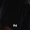 Under Armour Women's Fly By 2.0 Short 001-Black/Reflective Alt View Logo Reflective