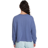 Quiksilver Women's Oversize Cropped Long Sleeve Tee BMY0-Marlin Alt View Rear
