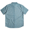 Quiksilver Men's Spaced Out Short Sleeve BLM6-Provincial Blue Alt View Back