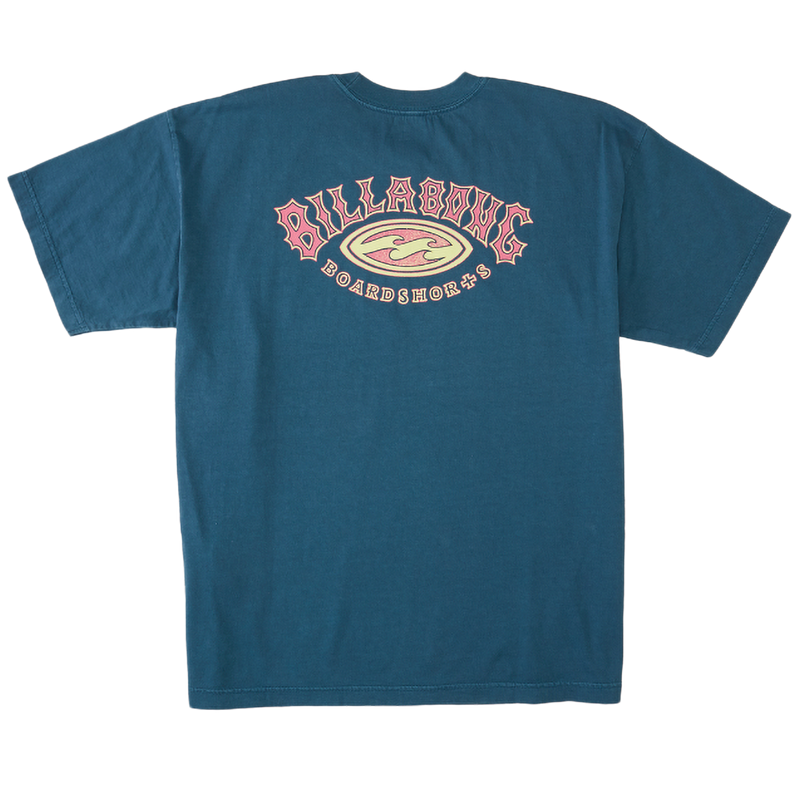 Men's Arch Short Sleeve Tee, Billabong Men's Arch Short Sleeve Tee BQH0-Slate Marine back