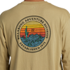 Billabong Men's Rockies Long Sleeve SDU-Sand Dune back logo