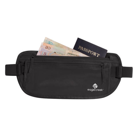 belt with money zipper