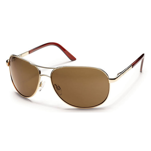Aviator - Gold/Polarized Brown, Suncloud Aviator - Gold/Polarized Brown