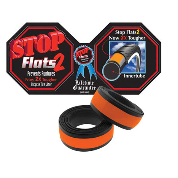 Tire Liner 700C x 23-25, Orange (2 Pack), Featured Image