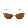 Suncloud Patrol - Gold-Silver/Brown Polarized Gold/Silver/Brown