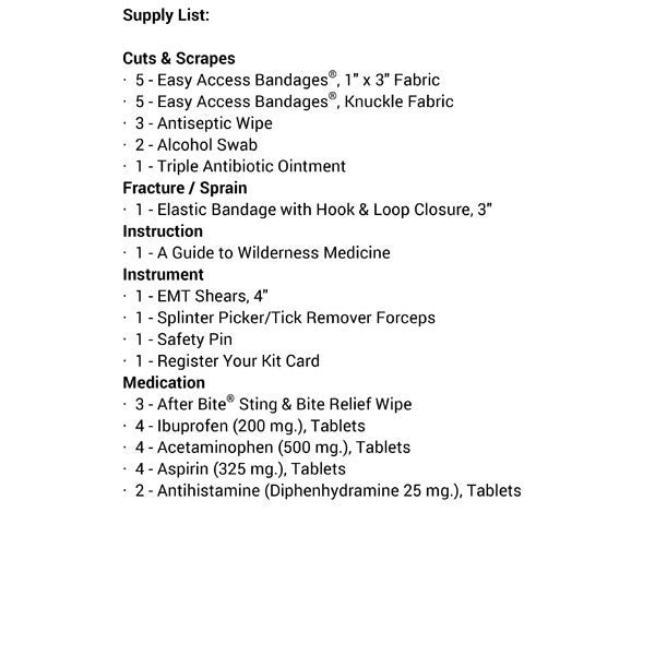 Mountain Hiker Medical Kit, Adventure Medical Mountain Hiker Medical Kit