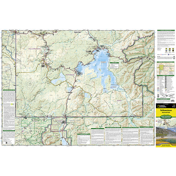 Yellowstone Map alternate view