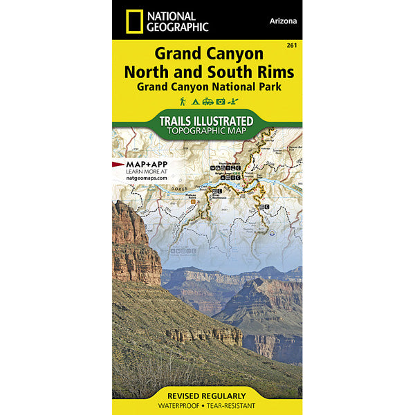 Grand Canyon National Park Map, Featured Image