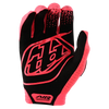 Troy Lee Designs Youth Air Glove Solid Glo Red Alt View Palm