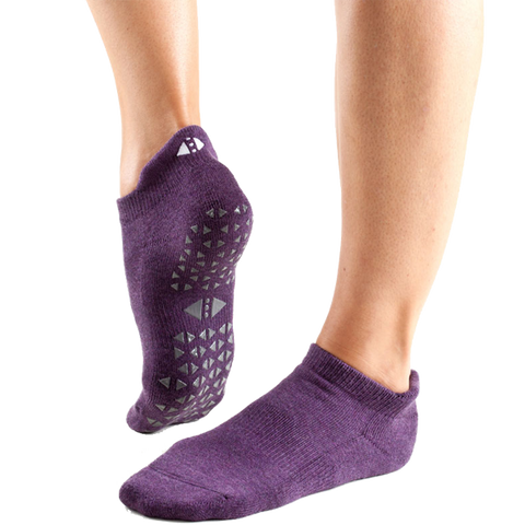 1 Pack Yoga Socks for Women Non-Slip Grips & Straps, Ideal for