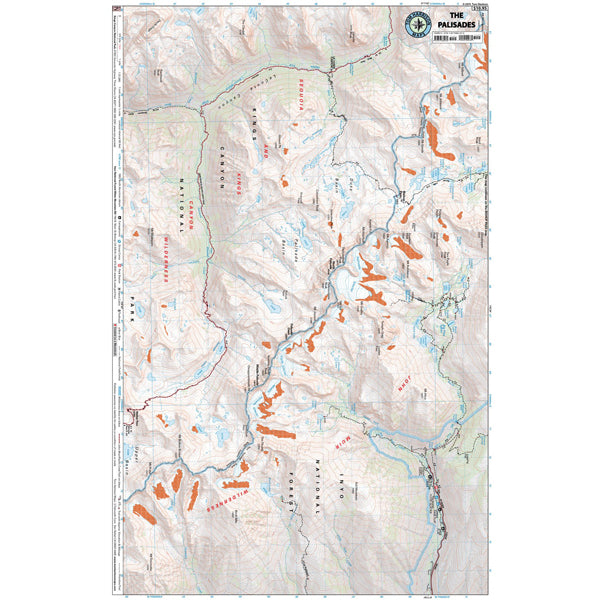 The Palisades, Tom Harrison Maps The Palisades