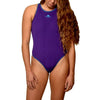 Kap7 Women's Comfort Water Polo Suit Contrast Stitch Violet