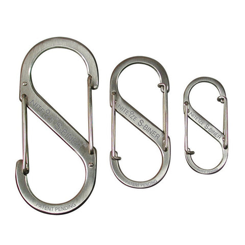 S-Biner - Stainless (3 Pack)