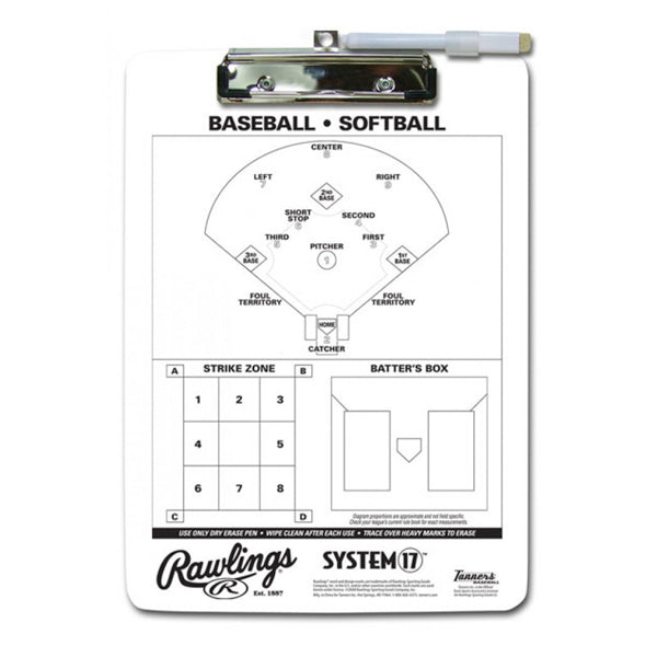System-17 Coach's Clipboard alternate view