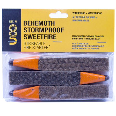 Behemoth Stormproof Sweetfire Match (3 Pack)