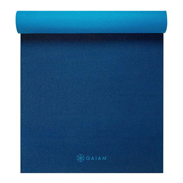 Gaiam Premium 2-Color Yoga Mat - 6mm x 68