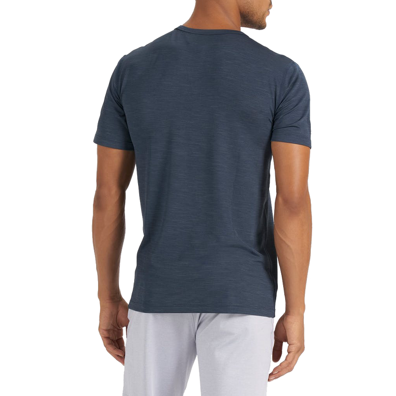 Men's Zephyr Tee, Vuori Men's Zephyr Tee HTI-Indigo Heather