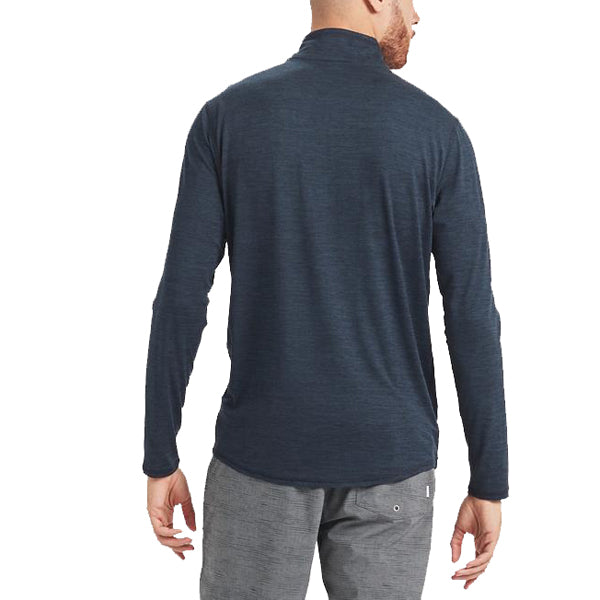 Men's Ease Performance Half-Zip, Vuori Men's Ease Performance Half-Zip LHG-Light Heather Grey
