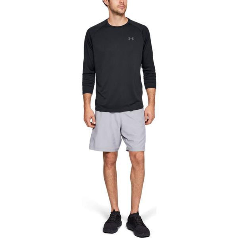 Men's UA Tech 2.0 Long Sleeve, Under Armour Men's UA Tech 2.0 Long Sleeve 449-Academy Blue/Mod Grey