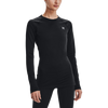 Under Armour Women's ColdGear Armour Crew Long Sleeve 001-Black