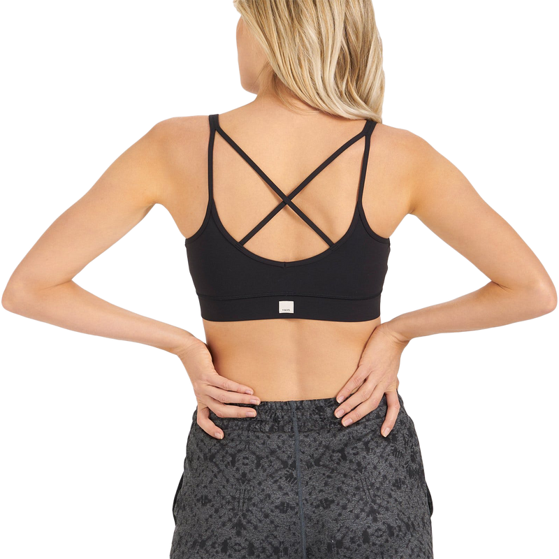 Women's Mindset Bra, Vuori Women's Mindset Bra BLK-Black