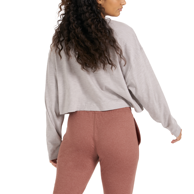 Women's Long Sleeve Sundown Tee, Vuori Women's Long Sleeve Sundown Tee FOG-Fog