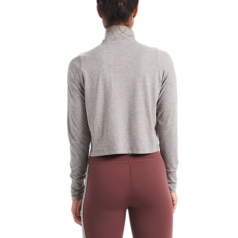 Women's Crescent 1/2 Zip, Vuori Women's Crescent 1/2 Zip HTG-Heather Grey