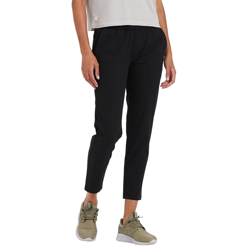 Women's Miles Ankle Pant, Vuori Women's Miles Pant BLK-Black