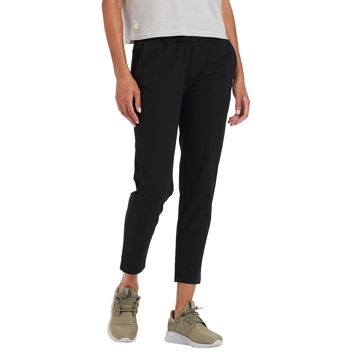 Miles Ankle Pant, Women's Soft Pewter Cropped Pants