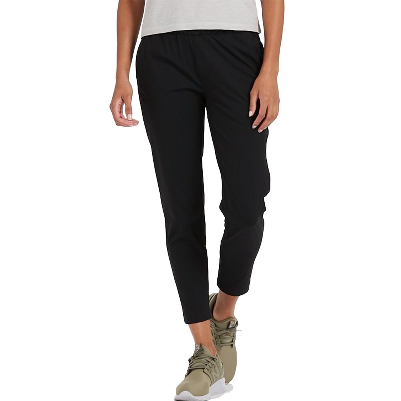 Women's Miles Ankle Pant, Vuori Women's Miles Pant BLK-Black
