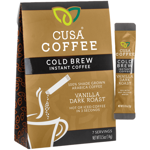Cusa Coffee Vanilla 7-pack