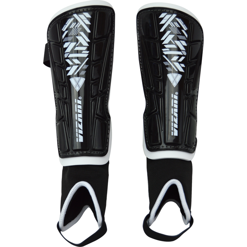 Youth Malaga Shin Guards, Vizari Sport Youth Malaga Shin Guards 3-Black/White