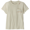 Patagonia Women's Ridge Rise Stripe Pocket Responsibili-T BCW-Birch White