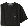 Patagonia Men's P-6 Label Pocket Responsibili-Tee BLK-Black