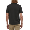 Patagonia Men's P-6 Label Pocket Responsibili-Tee BLK-Black Alt View Model Back