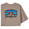 Patagonia Men's Fitz Roy Horizons Responsibili-Tee STPE-Shroom Taupe