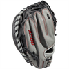 Wilson Youth A500 Catcher's Mitt 2023 - 32" Closed Black/Grey/Red left side