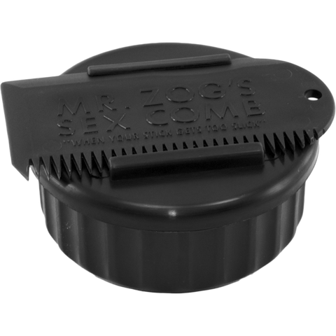 Wax Container with Comb - Black