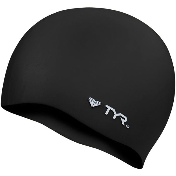 Wrinkle Free Silicone Cap - Black, Featured Image