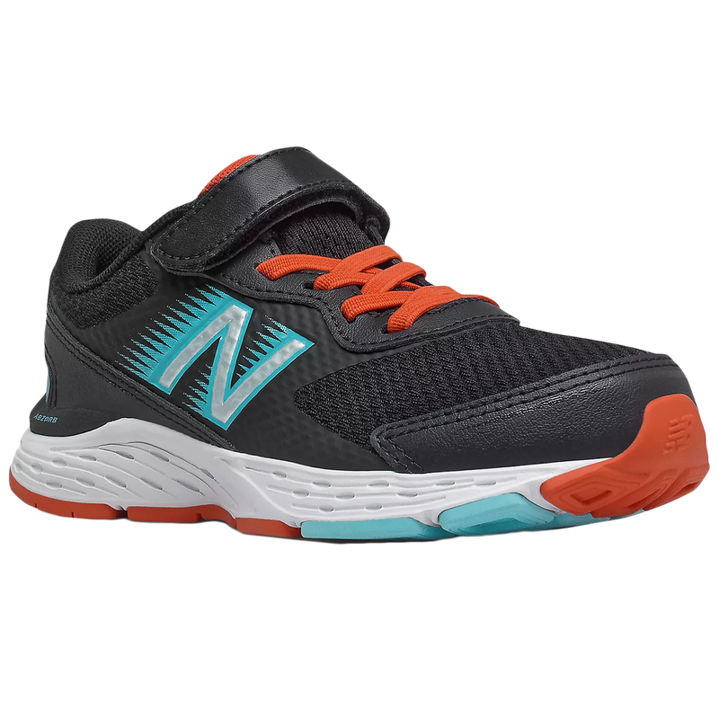 Youth 680v6 Alternate Closure 10.5-13.5, New Balance Youth 680v6 Alternate Closure 10.5-13.5 BLACK/GHOST PEPPER