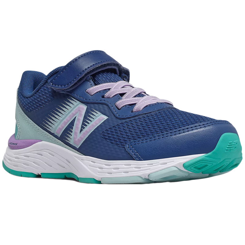 Youth 680v6 Alternate Closure 10.5-13.5, New Balance Youth 680v6 Alternate Closure 10.5-13.5 Captain Blue/Dark Violet Glo