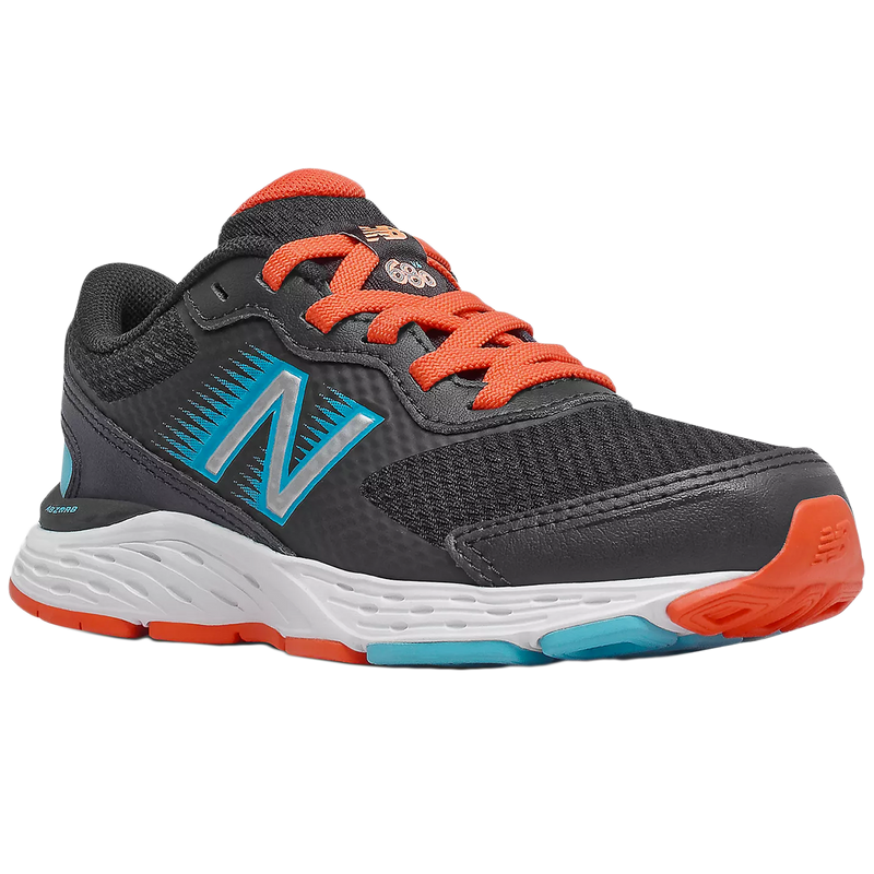 Youth 680v6 3.5-7, New Balance Youth 680v6 3.5-7 BLACK/GHOST PEPPER