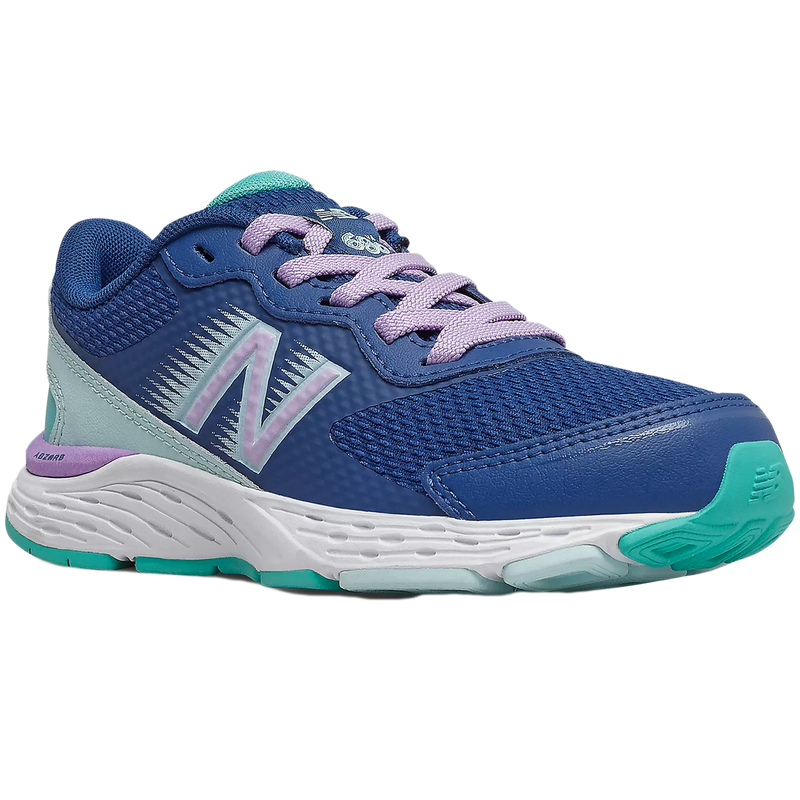 Youth 680v6 1-5, New Balance Youth 680v6 1-5 Captain Blue/Dark Violet Glo
