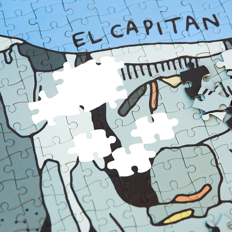 Yosemite National Park 500 Piece Puzzle, Parks Project Yosemite National Park 500 Piece Puzzle