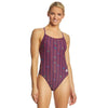 Arena Women's Dolphin One-Piece Booster Back 550-Grey/Blue