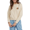 Roxy Women's Easy Morning Crew TEH0-Tapioca