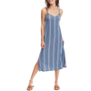 Roxy Women's Promised Land Dress BNG4-Bijou Blue Stripe